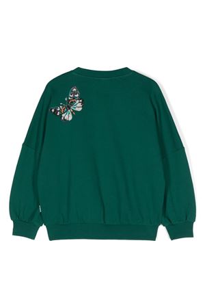 green cotton sweatshirt MOLO KIDS | 2W24J2158951